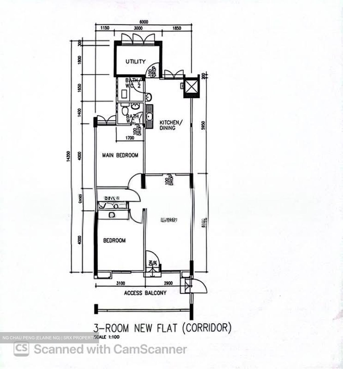 Blk 345 Teck Ghee Evergreen (Ang Mo Kio), HDB 3 Rooms #602926531